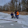 Небезпечна крига: рятувальники Вінниччини застерігають не виходити на водойми