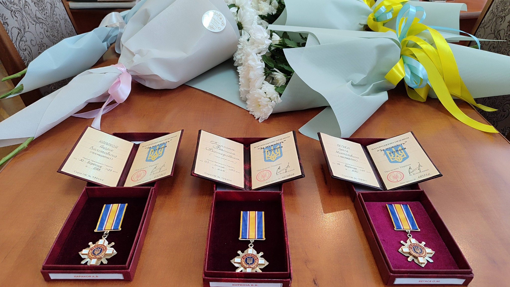 На Вінниччині родинам полеглих Героїв вручили державні нагороди