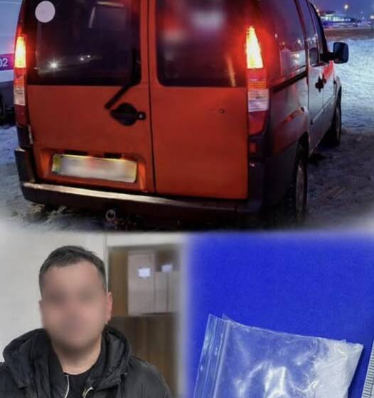 Вінницька поліція  зупинила водія «під кайфом» та з наркотиками