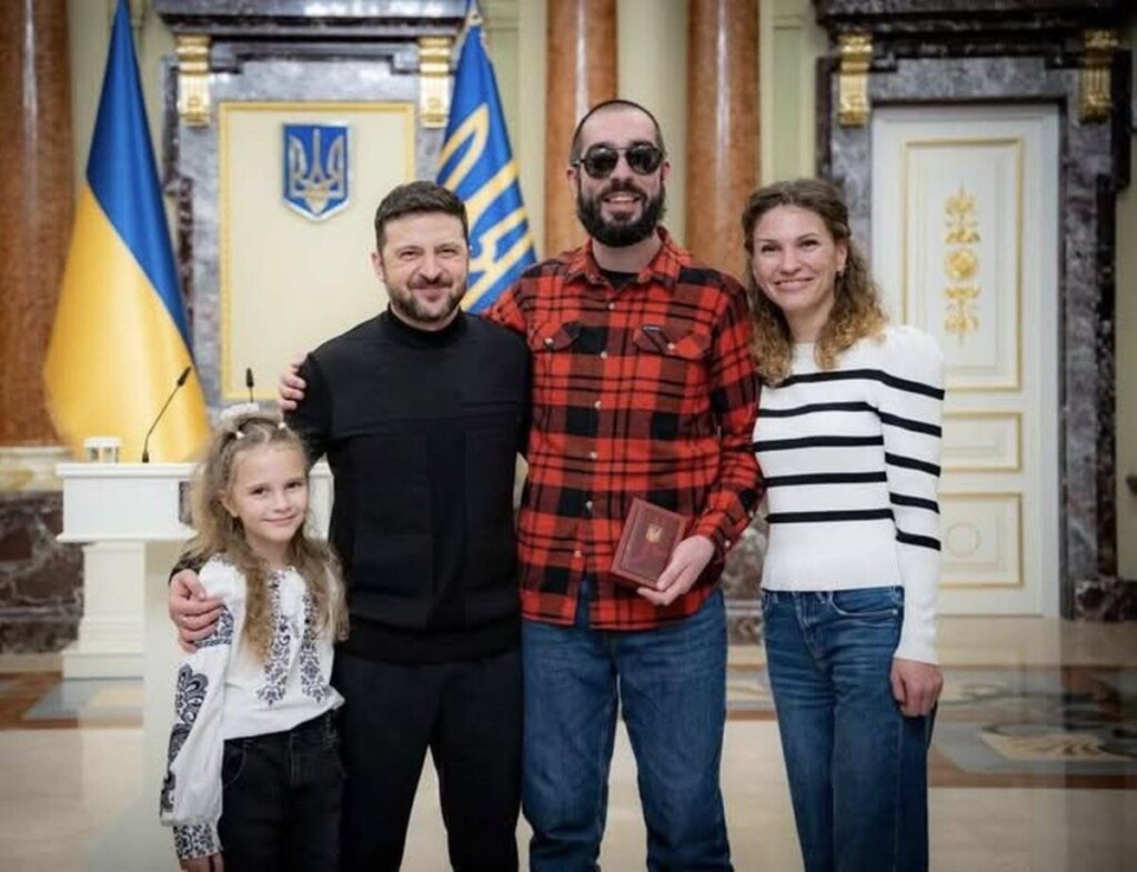 Срібний призер Ігор Нескорених з Вінниччини отримав державну нагороду від Президента