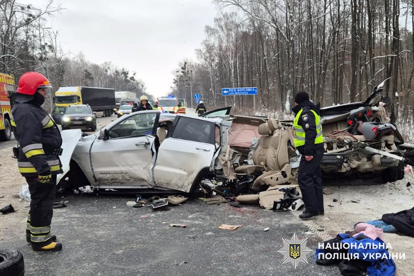 На дорозі до Вінниці загинули батько і семирічний син
