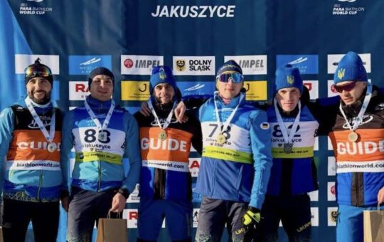Вінницькі паралімпійці вибороли три медалі на Кубку світу