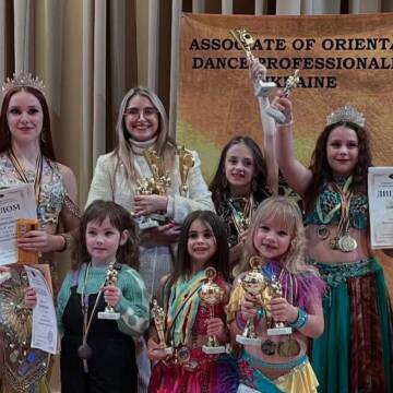 Школа танцю «Шахіна» виборола 70 призових місць і звання найкращого колективу 2025 року