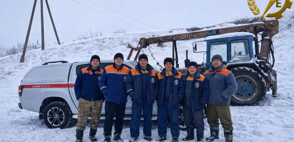 Попри негоду у Вінницькій області відновили електропостачання чотирьох сіл