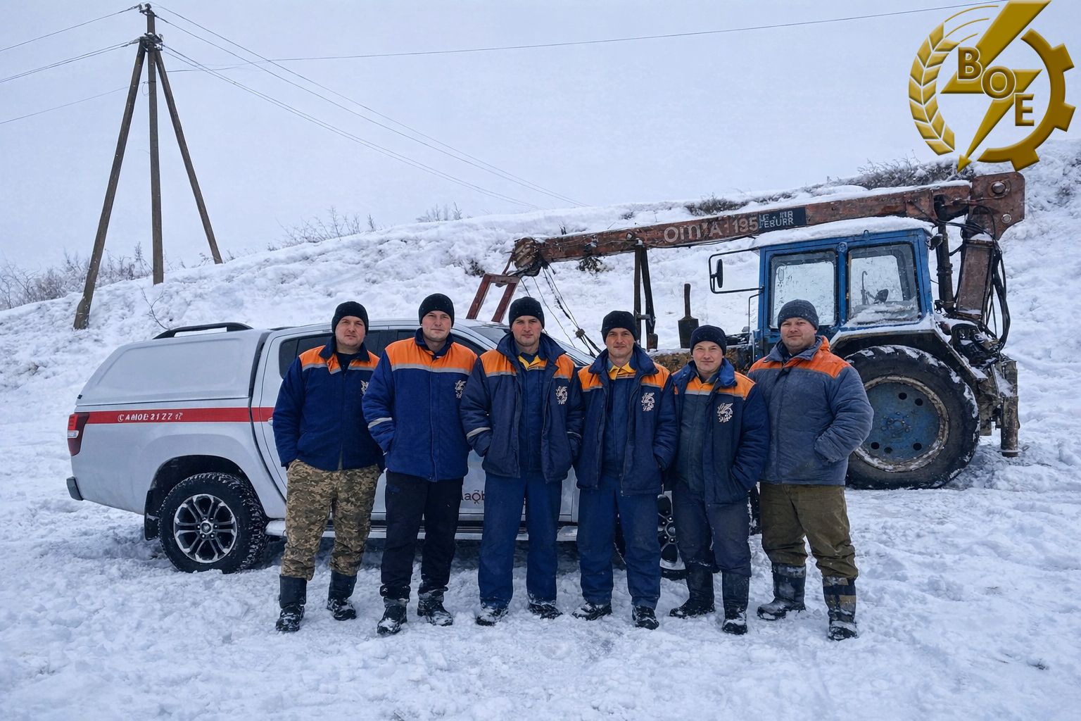 Попри негоду у Вінницькій області відновили електропостачання чотирьох сіл