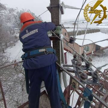 На Вінниччині знеструмлено 286 населених пунктів