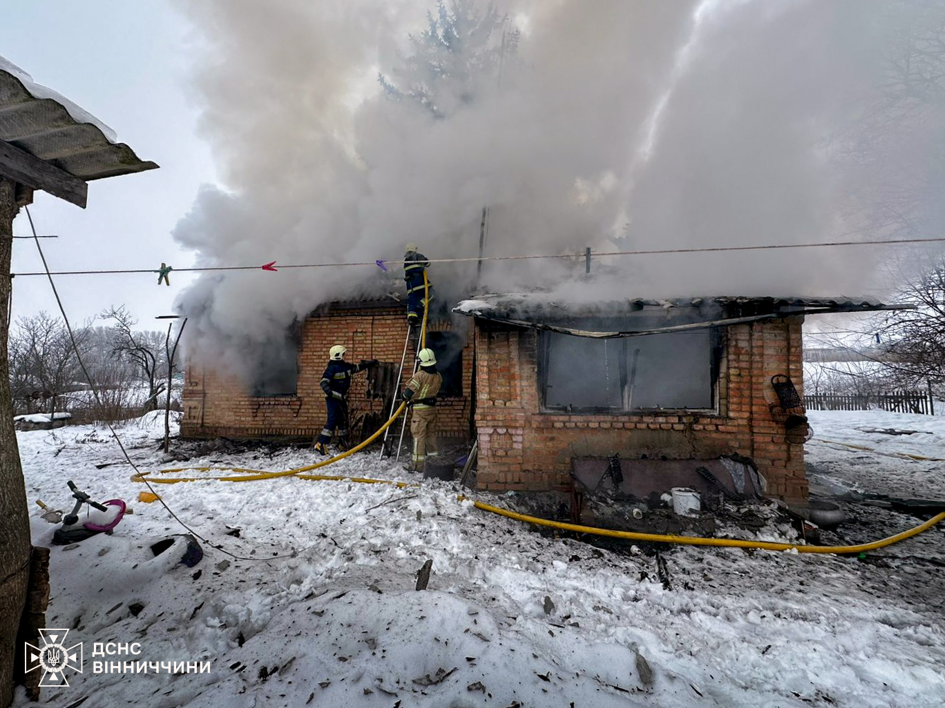Пожежа на Вінниччині забрала життя людини