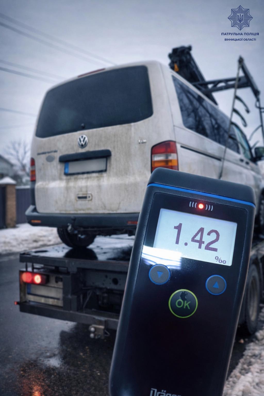 Погоня у Вінниці: патрульні затримали нетверезого водія