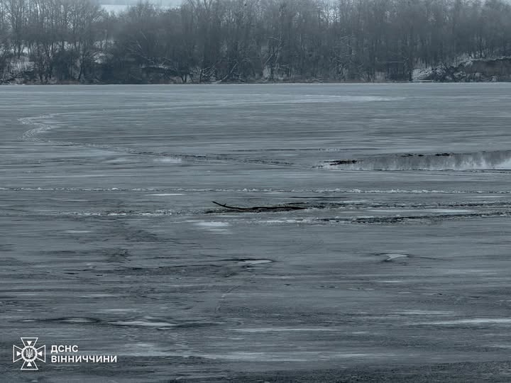 Трагедія на Південному Бузі: На Вінниччині під кригою загинув 64-річний чоловік