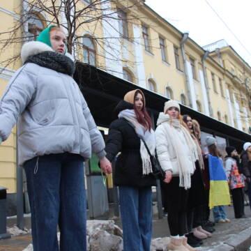 97 У Вінниці до Дня Соборності створили «Живий ланцюг єднання»
