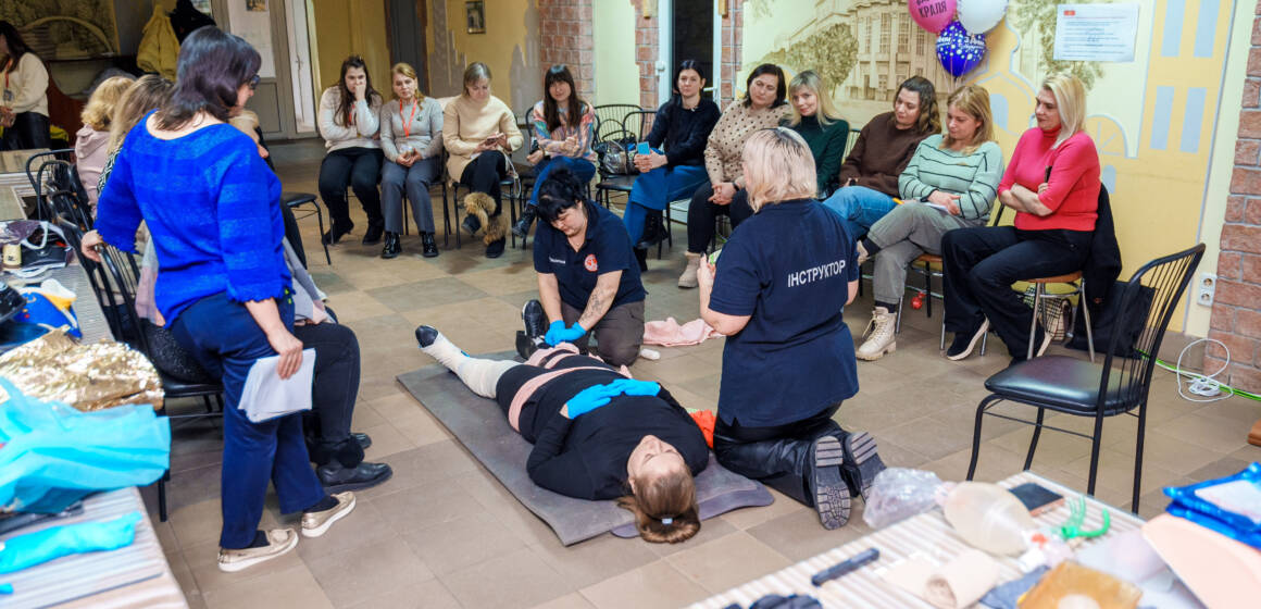 У Вінниці завершився дводенний тренінг із домедичної допомоги для голів правлінь ОСББ