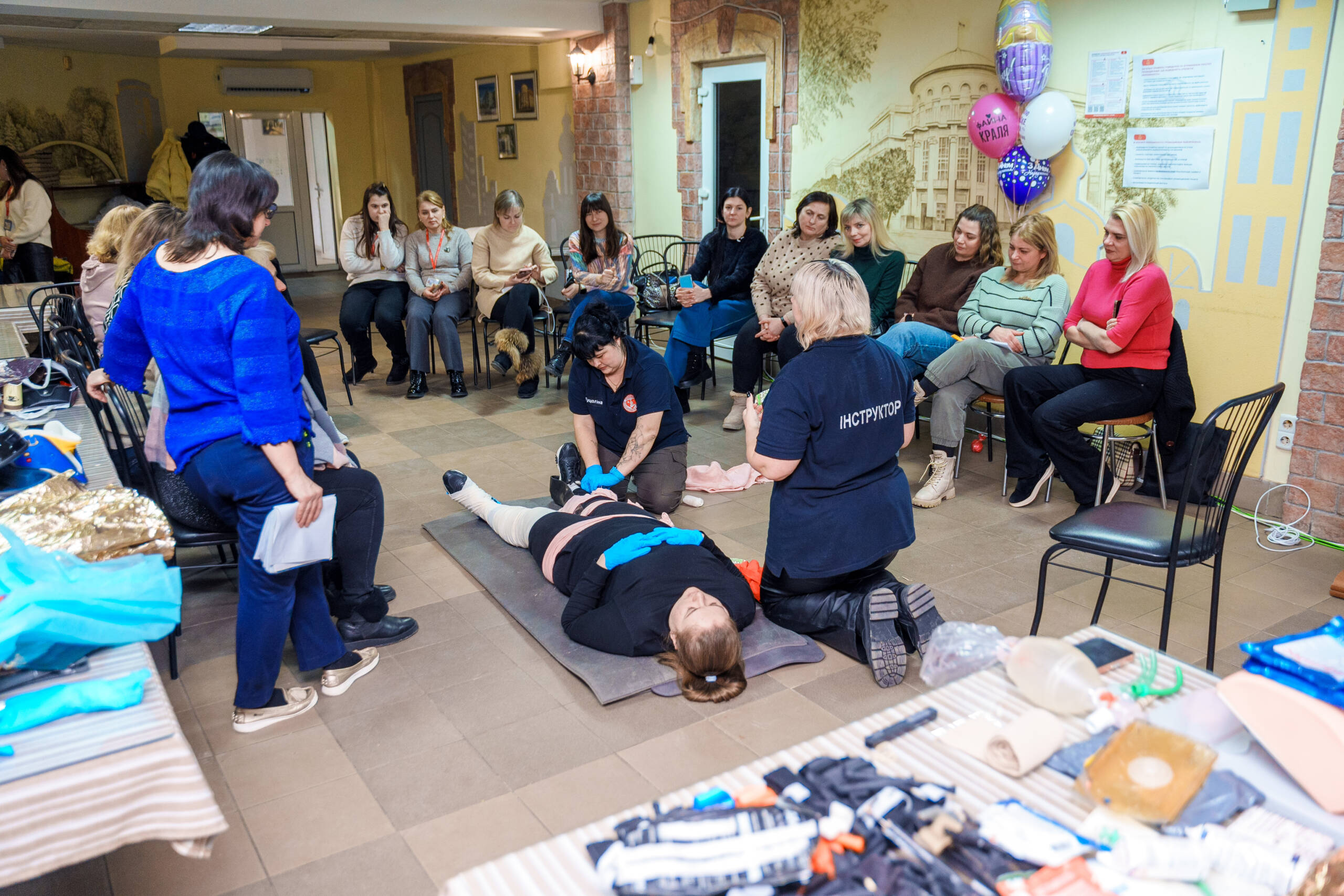 У Вінниці завершився дводенний тренінг із домедичної допомоги для голів правлінь ОСББ