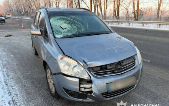 ДТП під Вінницею: 55-річна пішохідка госпіталізована