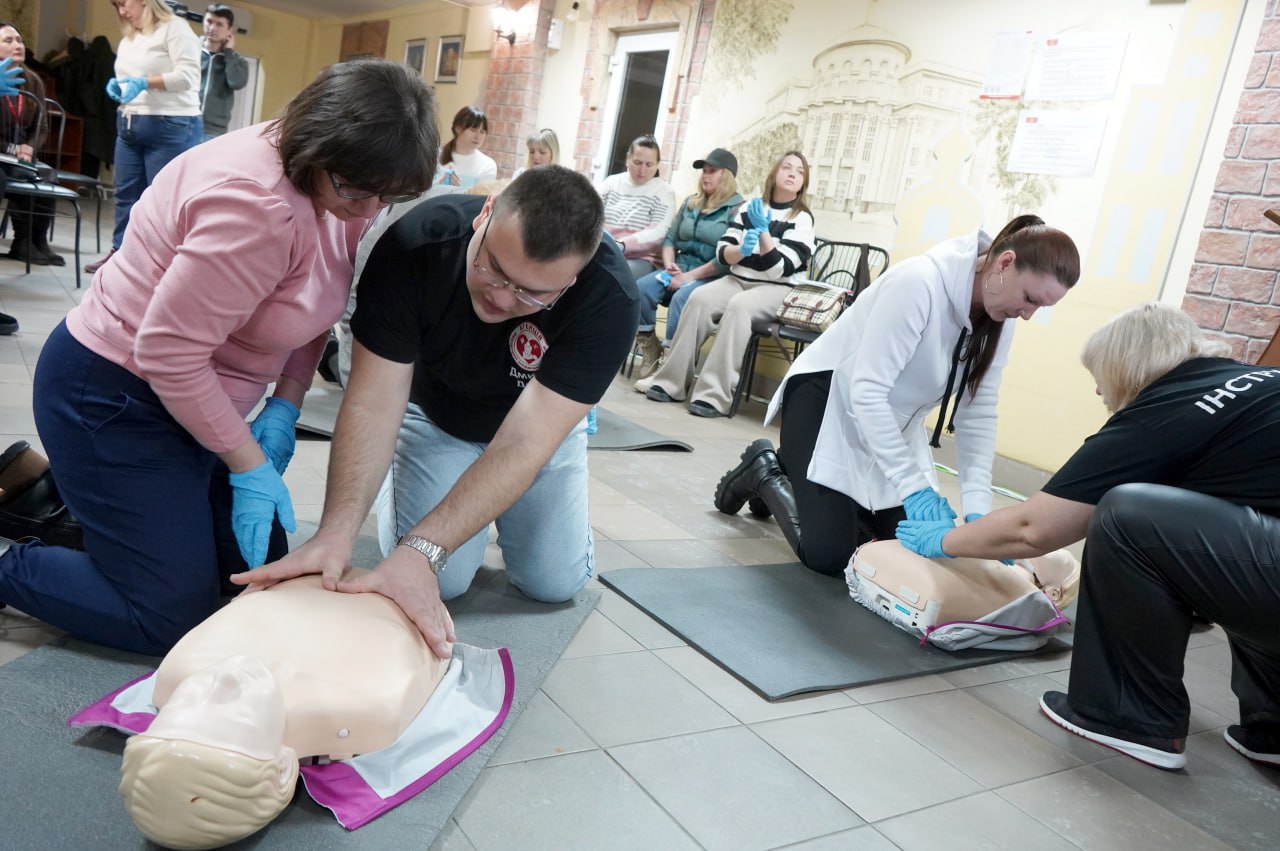 Голови вінницьких ОСББ опановують навички домедичної допомоги