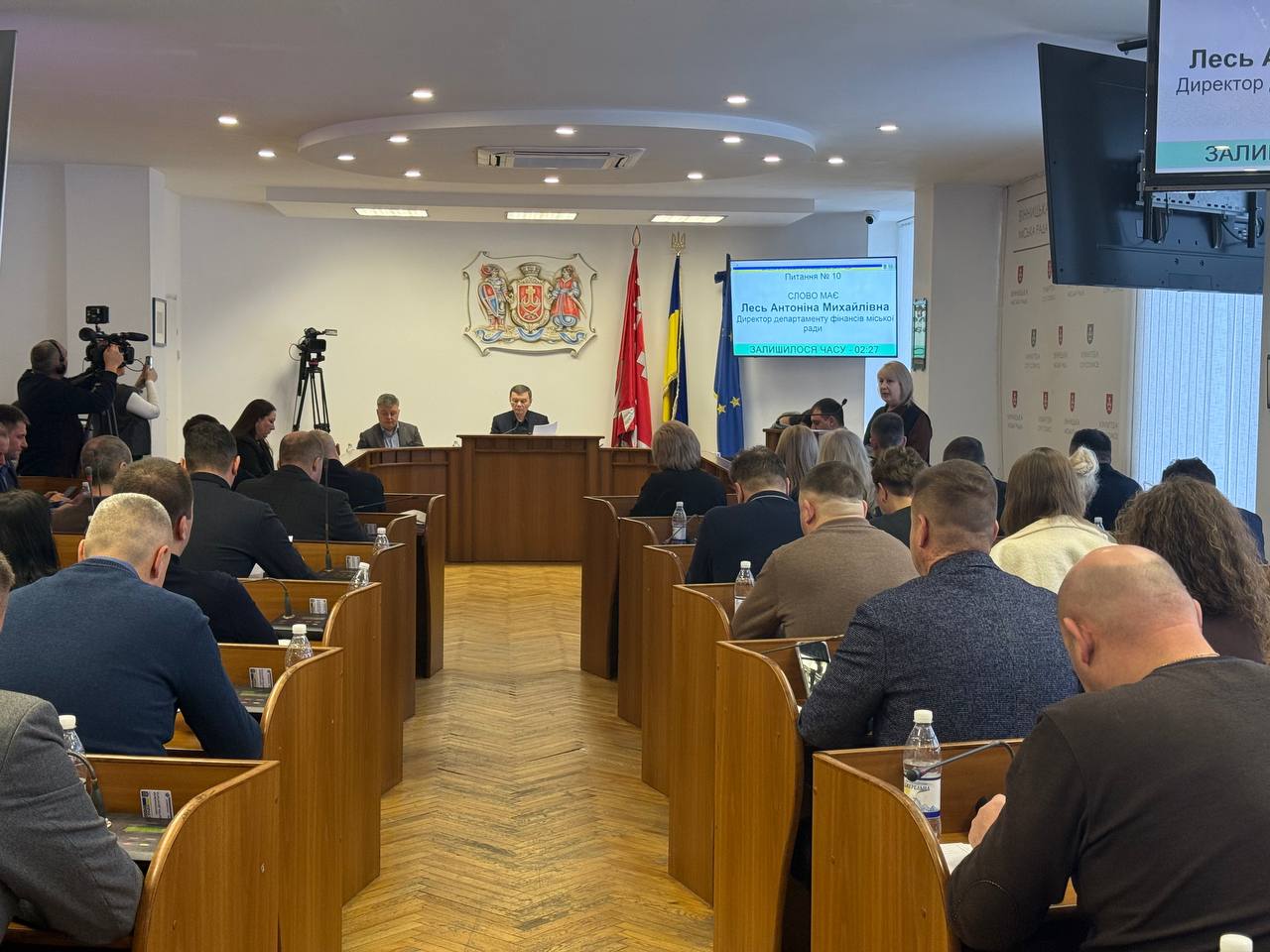 Ключові рішення січневої сесії Вінницької міської ради: турбота про ветеранів та стійкість інфраструктури