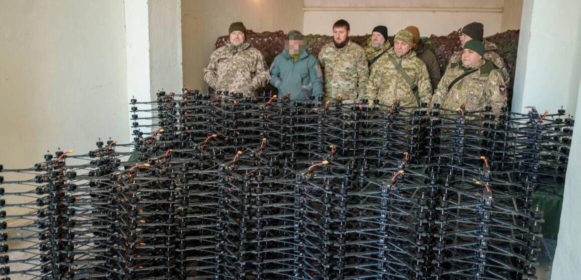 Міжрегіональний гумштаб передав 650 FPV-дронів чотирьом бойовим підрозділам Сил оборони України