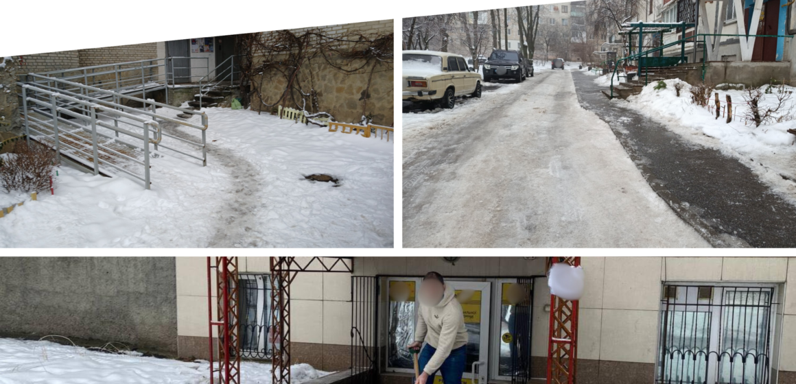 Слизькі тротуари та штрафи: як Муніципальна варта Вінниці контролює прибирання міста