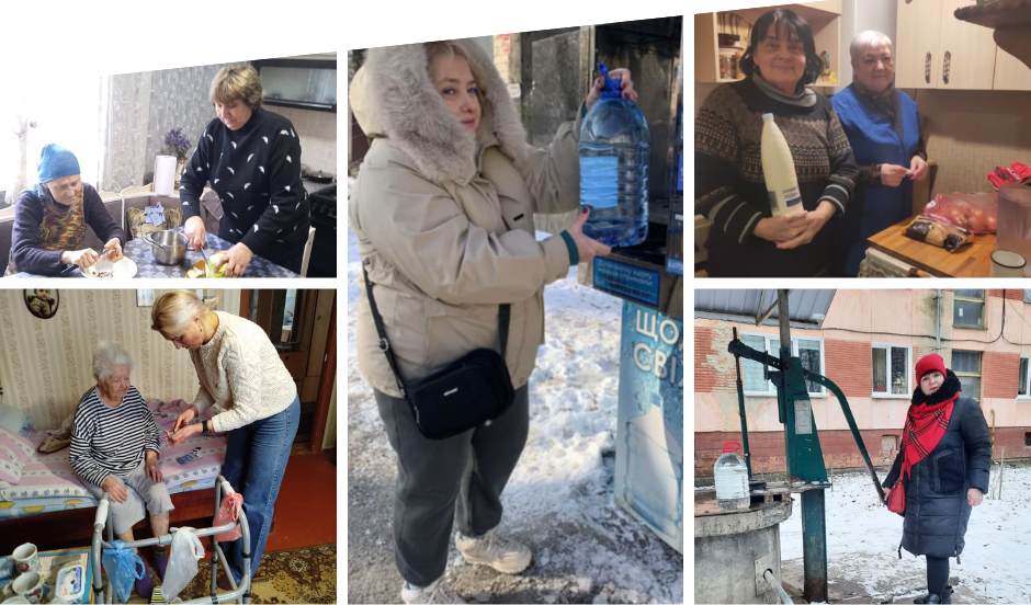 Вінницький терцентр піклується про підопічних старшого віку в зимовий період