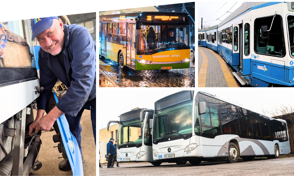 Доступний і екологічний транспорт: яким був транспортний рух Вінниці у 2025 році