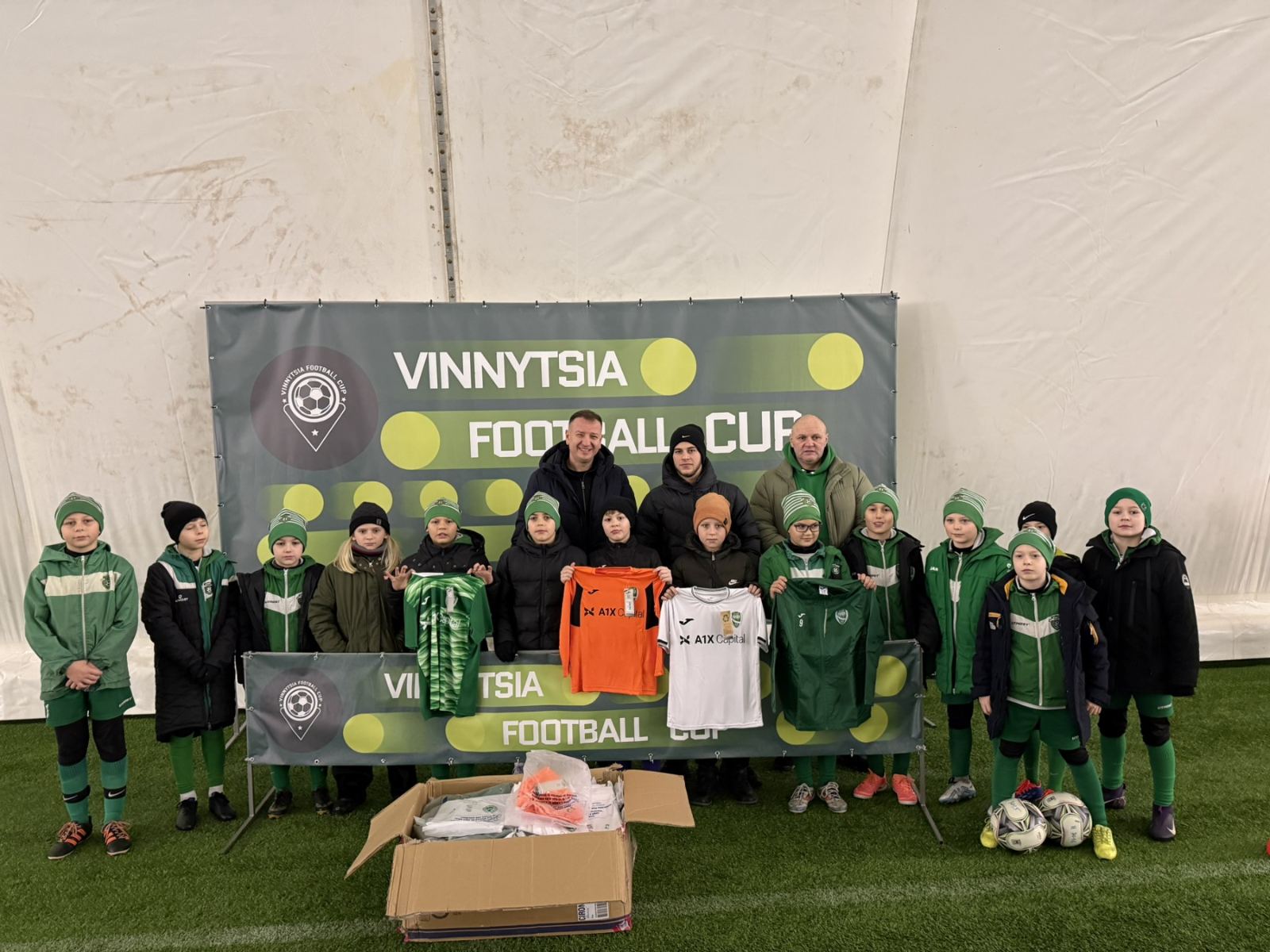 A1X Capital і Андрій Опанасюк підтримали абсолютних чемпіонів України з Вінниці — команду КЗ ВО ДЮСШ «Нива» 2016