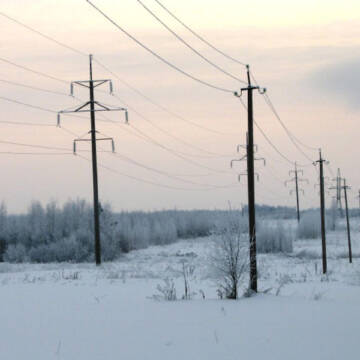 негода сніг електромережа енергетика На Вінниччині чеерз негоду знеструмлені понад 20 населених пунктів