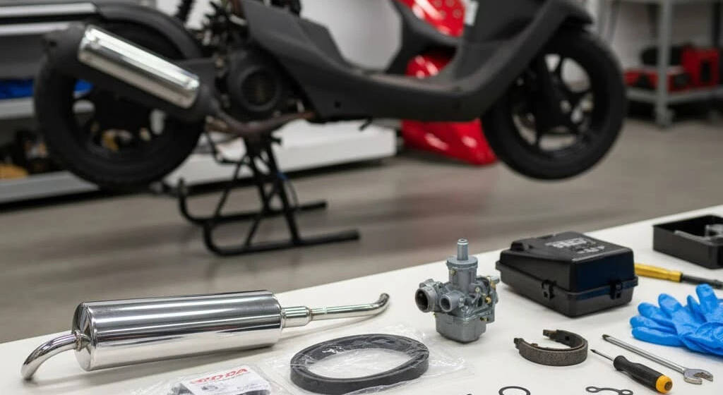 Запчастини для Honda Dio 27: все для обслуговування та ремонту скутера