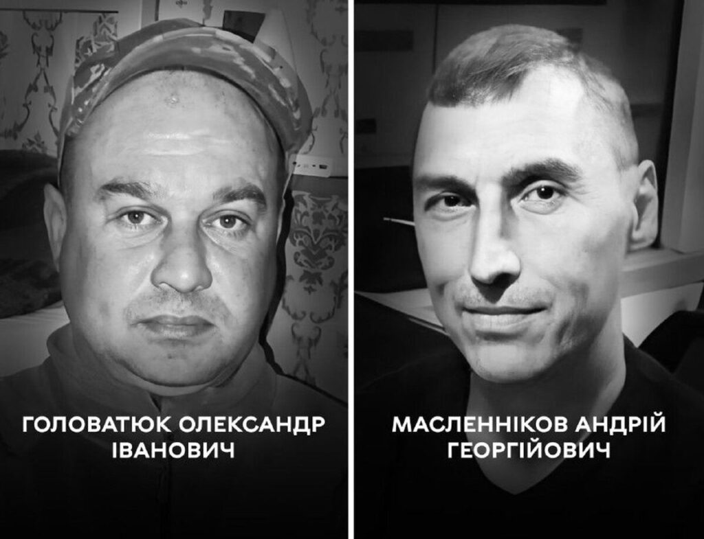 Вінниця прощається із полеглими Захисниками Олександром Головатюком та Андрієм Масленніковим
