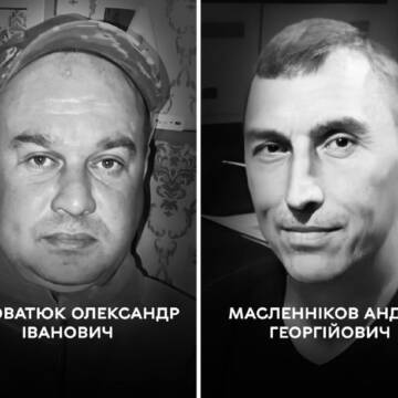 Вінниця прощається із полеглими Захисниками Олександром Головатюком та Андрієм Масленніковим