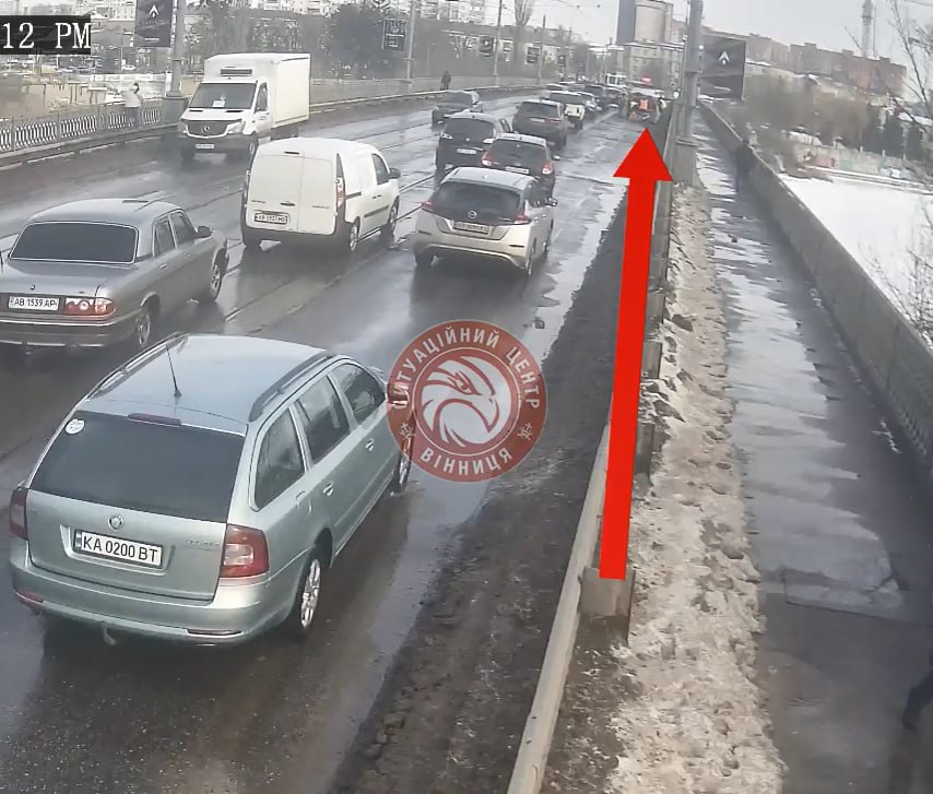 У Вінниці ускладнено рух на Барському шосе та центральному мосту