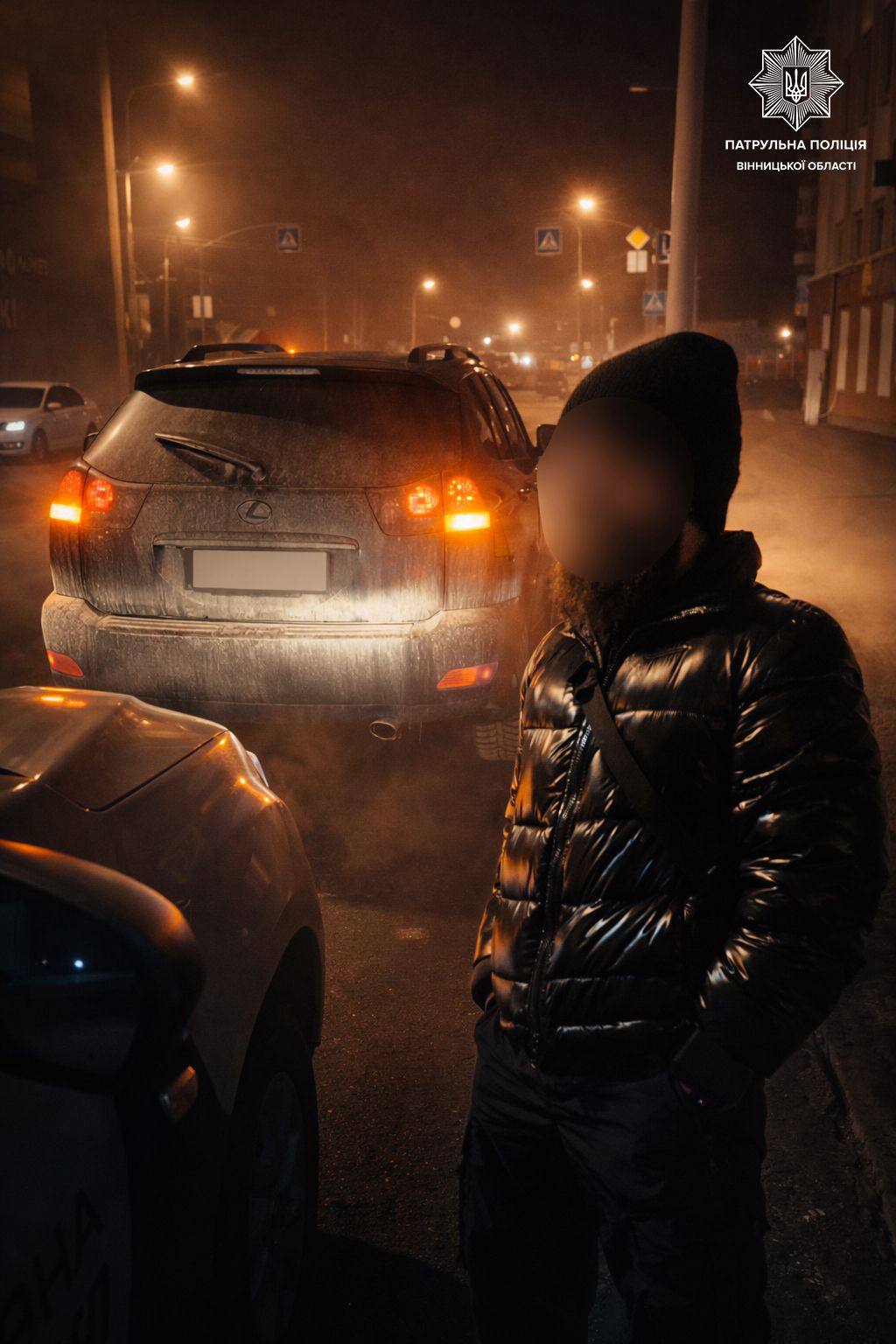 Порушив правил та відмовився від огляду водій Lexus з ознаками наркотичного сп’яніння