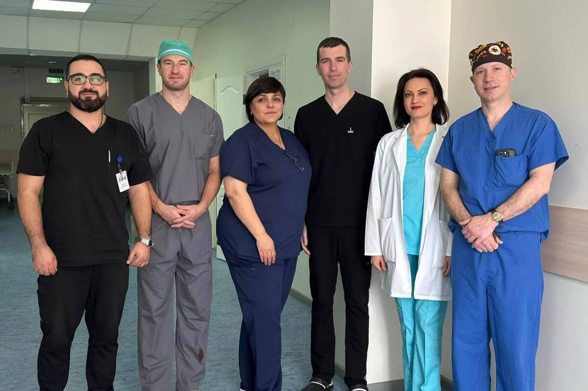 У Вінниці замість ампутацій провели серію унікальних операцій спільно з фахівцями зі США