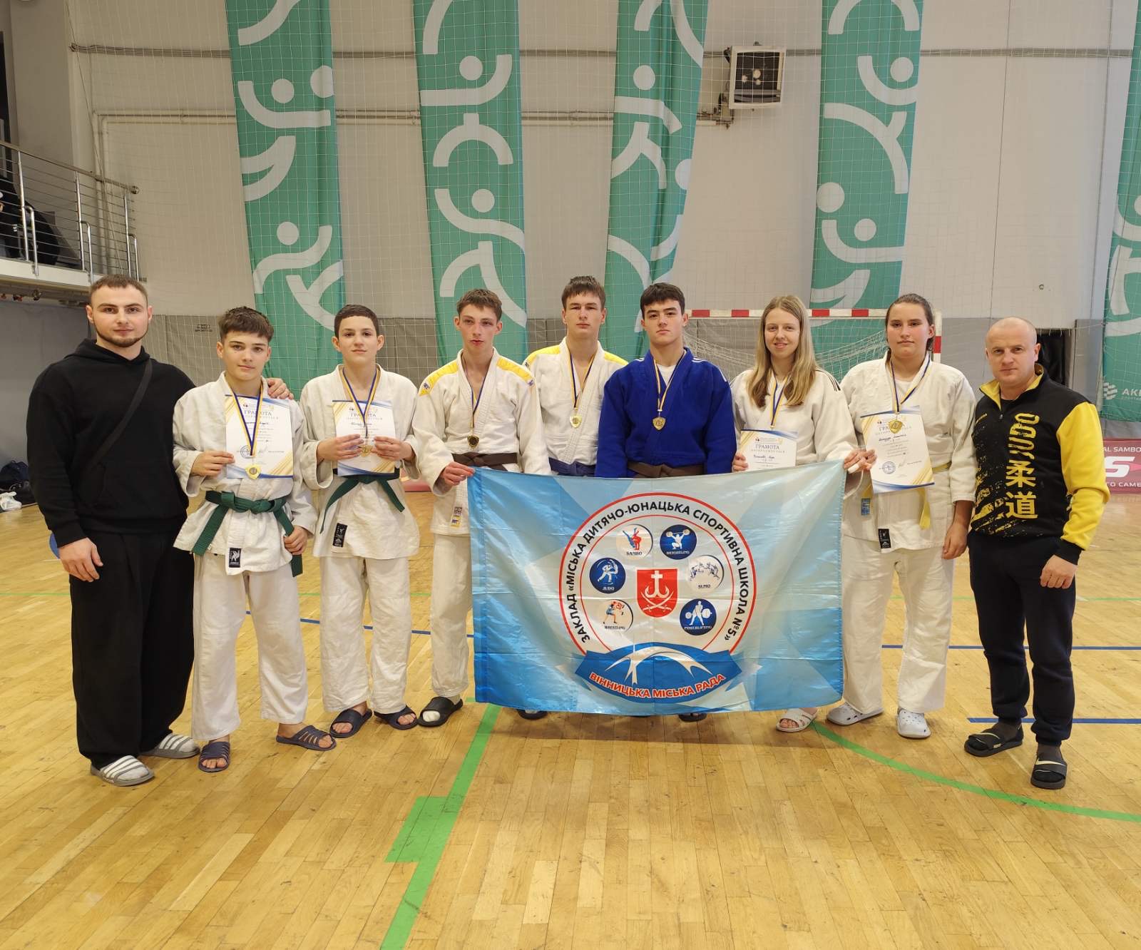 Вінницькі спортсмени здобули 6 золотих медалей на чемпіонаті області з дзюдо