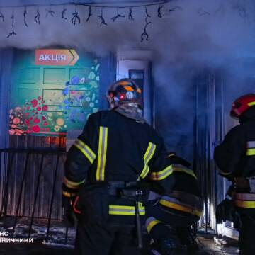 11 пожеж на Вінниччині: горів магазин у Вінниці та кафе в Гайсині