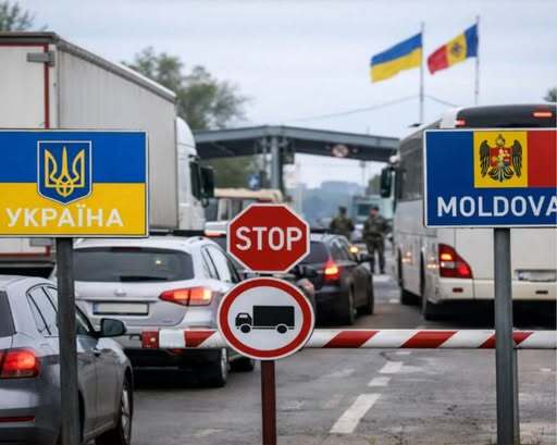 Через негоду на Вінниччині тимчасово призупинили пропуск вантажівок на кордоні з Молдовою