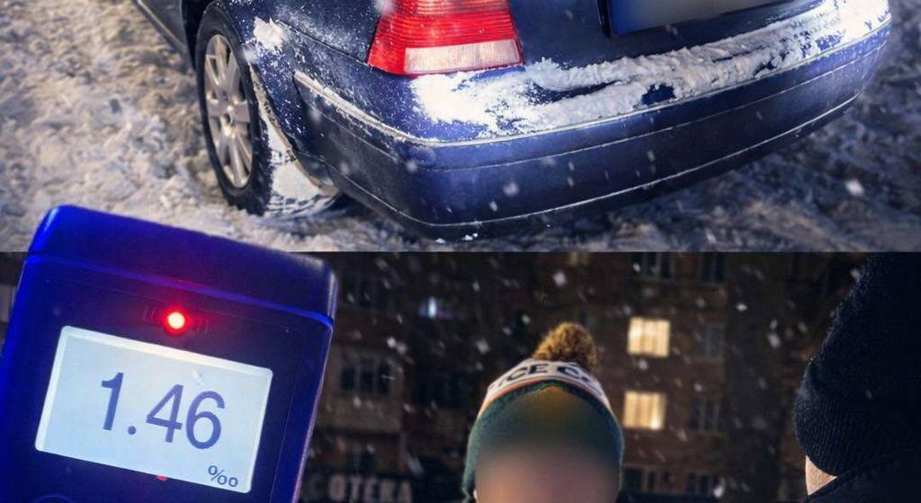 На Хмельницькому шосе зупинили п’яного водія на Volkswagen