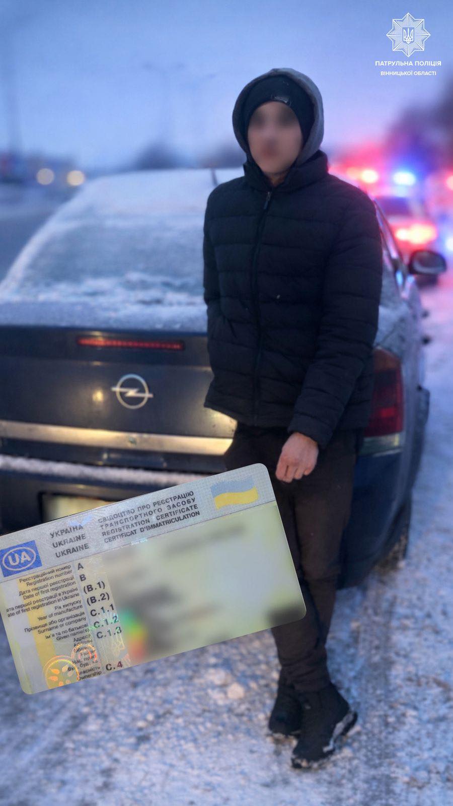 Позбавлений прав на 10 років, але знову за кермом і під кайфом