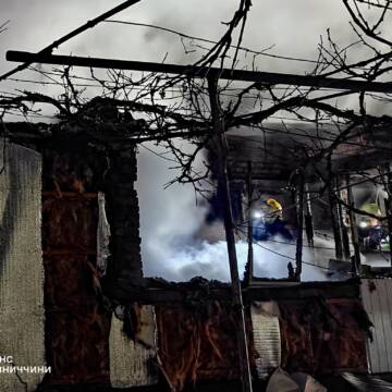 Три пожежі за добу на Вінниччині: одна людина травмована