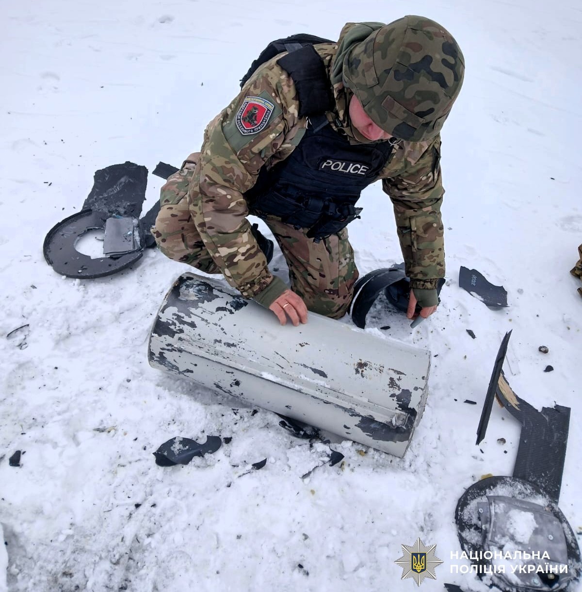 На Вінниччині знайшли уламки збитих ракет та дронів