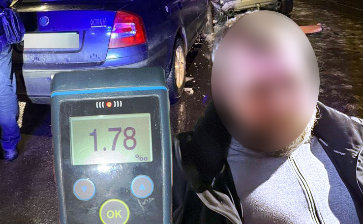 У Вінниці п’яний водій спричинив ДТП за участі чотирьох авто