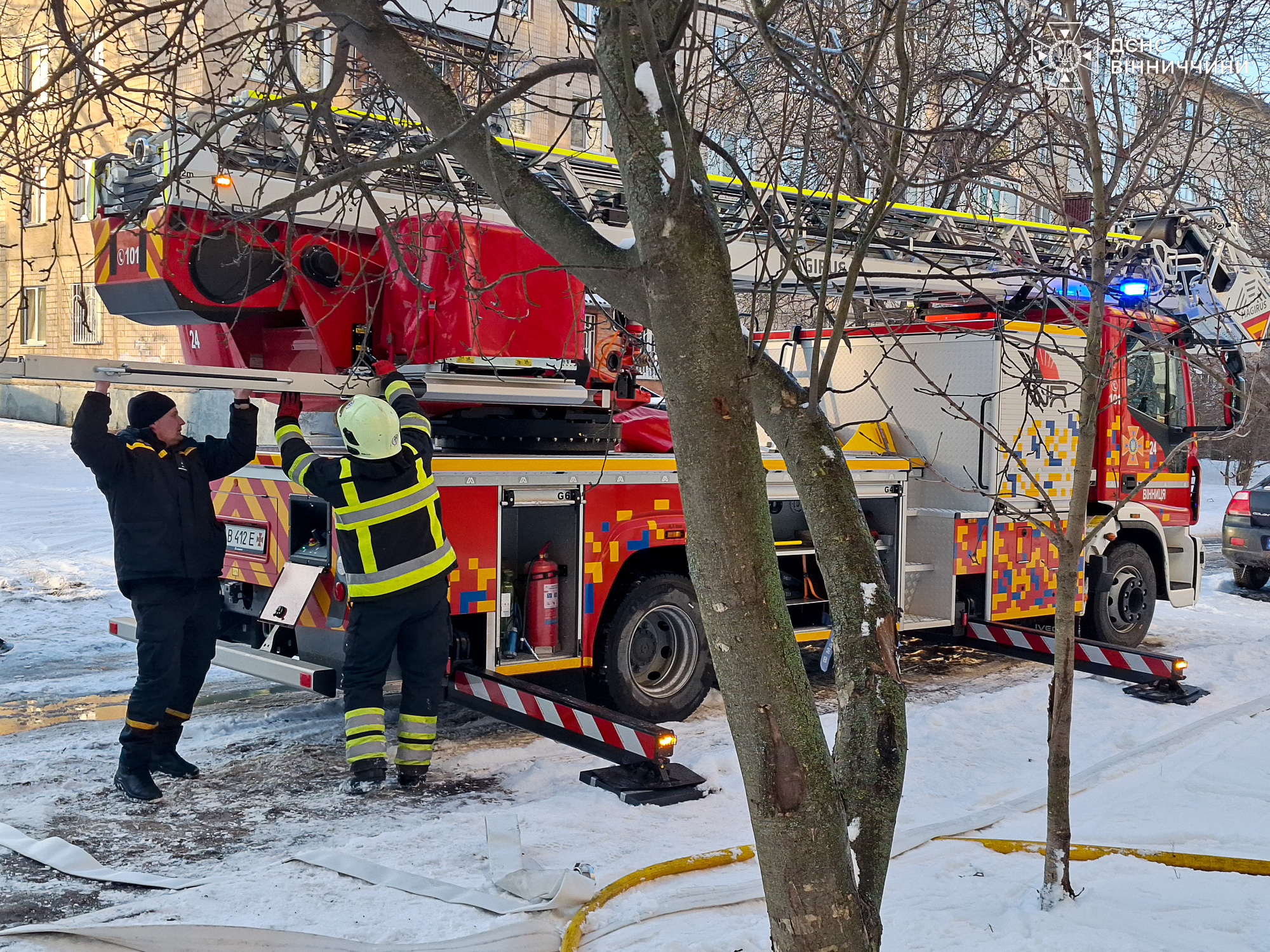 У Вінниці через недопалок ледь не згоріла квартира в багатоповерхівці