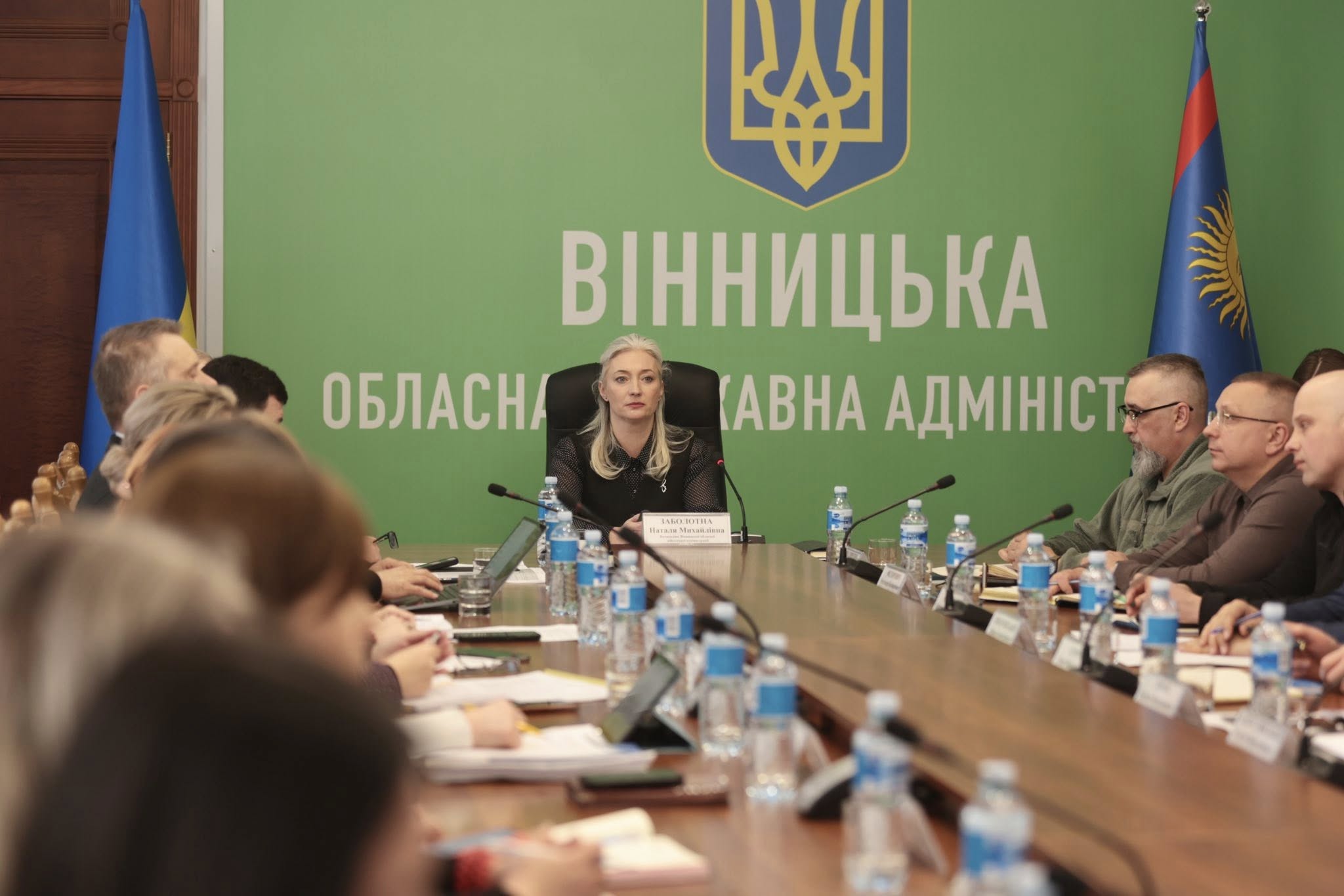 У Вінницькій ОВА представили нову команду та визначили пріоритети роботи: безпека, ветерани, економіка