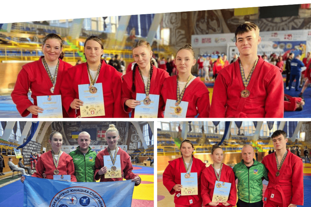 Вінницькі спортсмени здобули шість медалей на чемпіонаті України з самбо