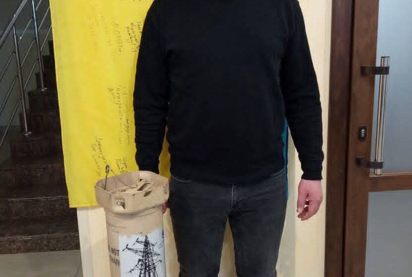 FB_IMG_1770057380051 «Залізним хрестом» нагородили вінницького оборонця-енергетика