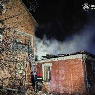 Горіли приватні будинки на Вінниччині