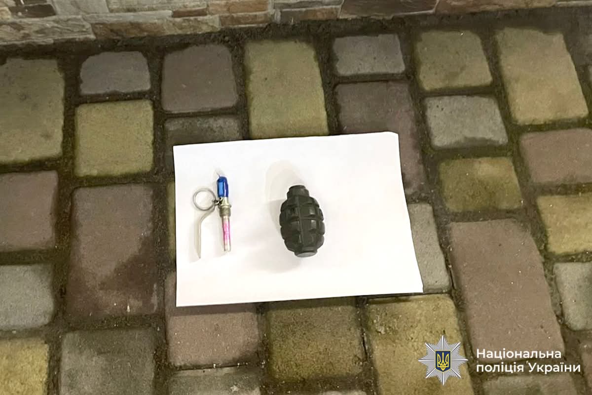 Сім років за ґратами за зберігання бойових гранат