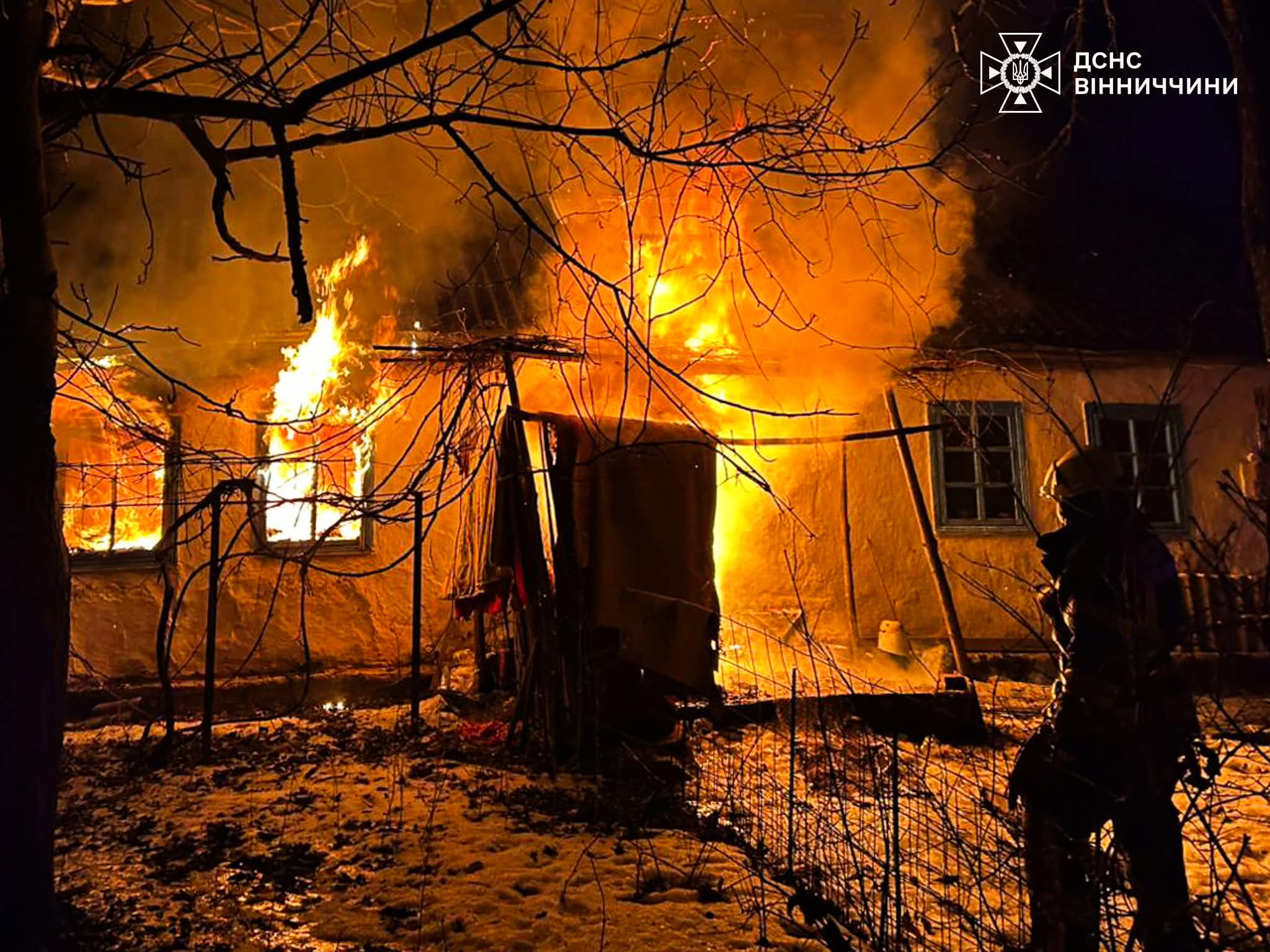 Загинула жінка та травмована дитина через пожежі на Вінниччині