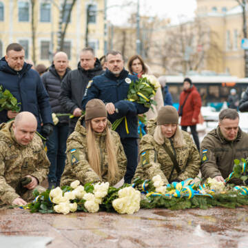 Вінниця вшанувала пам’ять Героїв Небесної Сотні