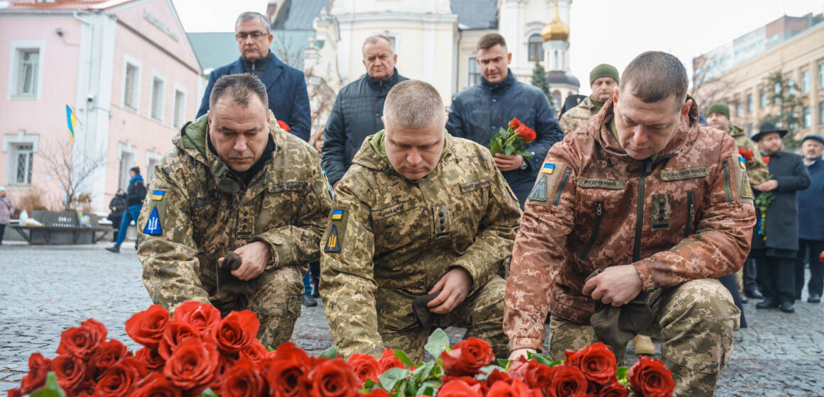 Спільна молитва та пам’ять: як у Вінниці відзначили четверту річницю великої війни