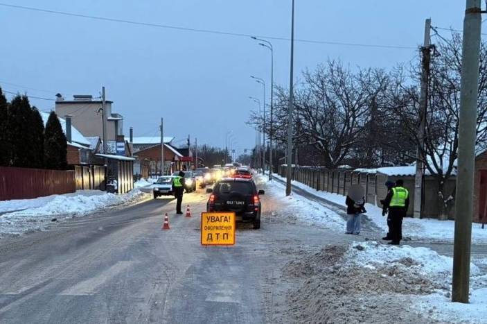 Внаслідок ДТП на вулиці Данила Нечая потерпіла пішохідка