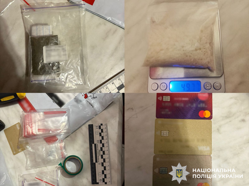 У Вінниці затримали чоловіків, які реалізовували наркотики